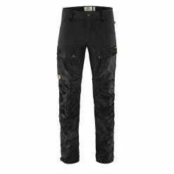 Fjallraven Keb Trousers Regular Black Camo / Black
