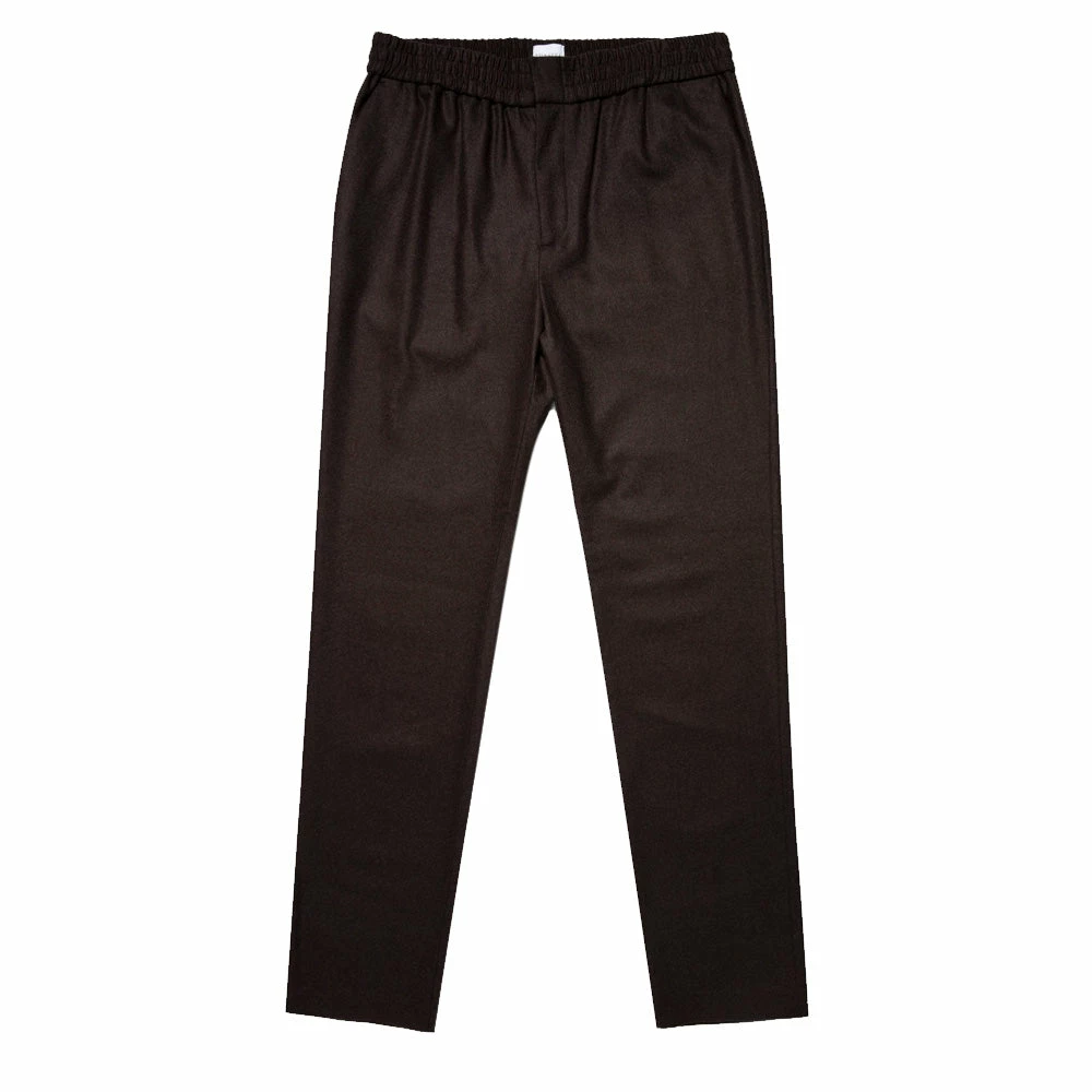 Sunspel Drawstring Trouser Chocolate