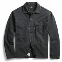 RRL By Ralph Lauren Finn Overshirt Black