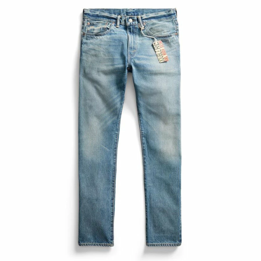 RRL By Ralph Lauren High Slim Fit Selvedge Jean Colloway Wash