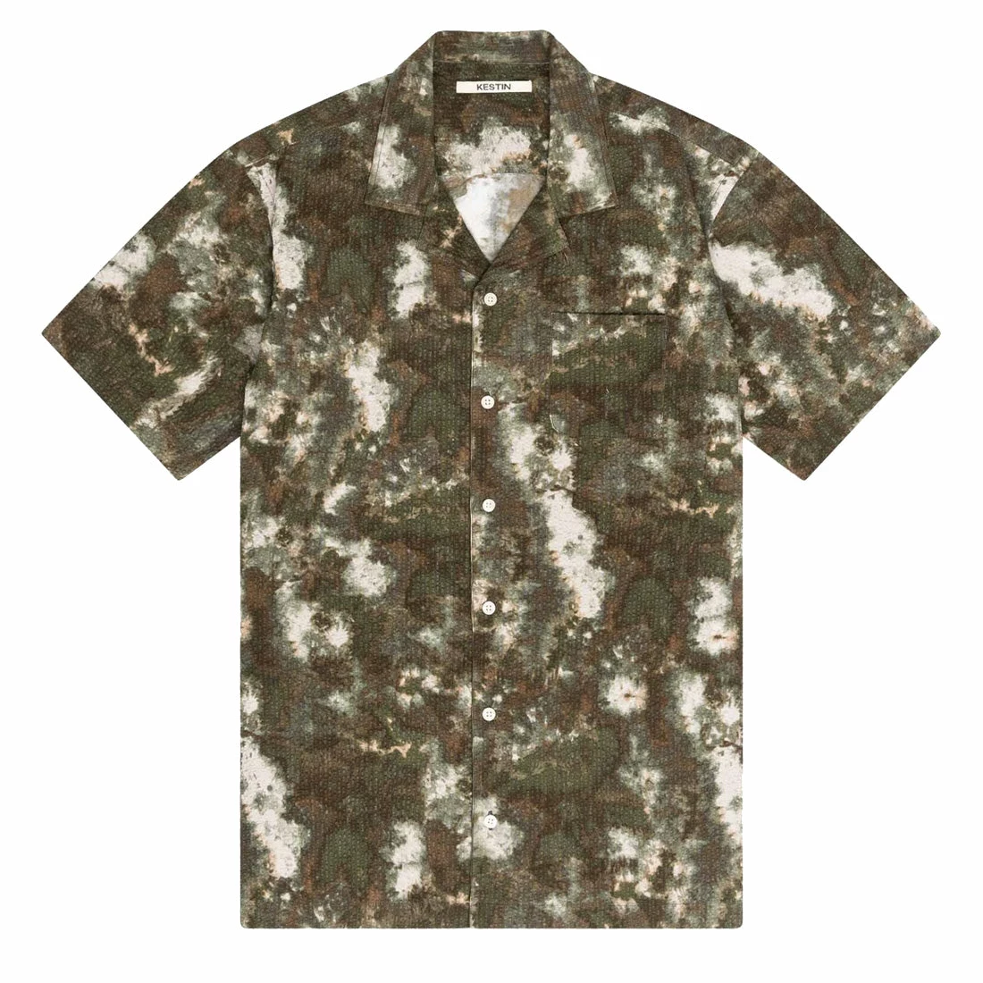 Kestin Crammond SS Shirt Olive Marble