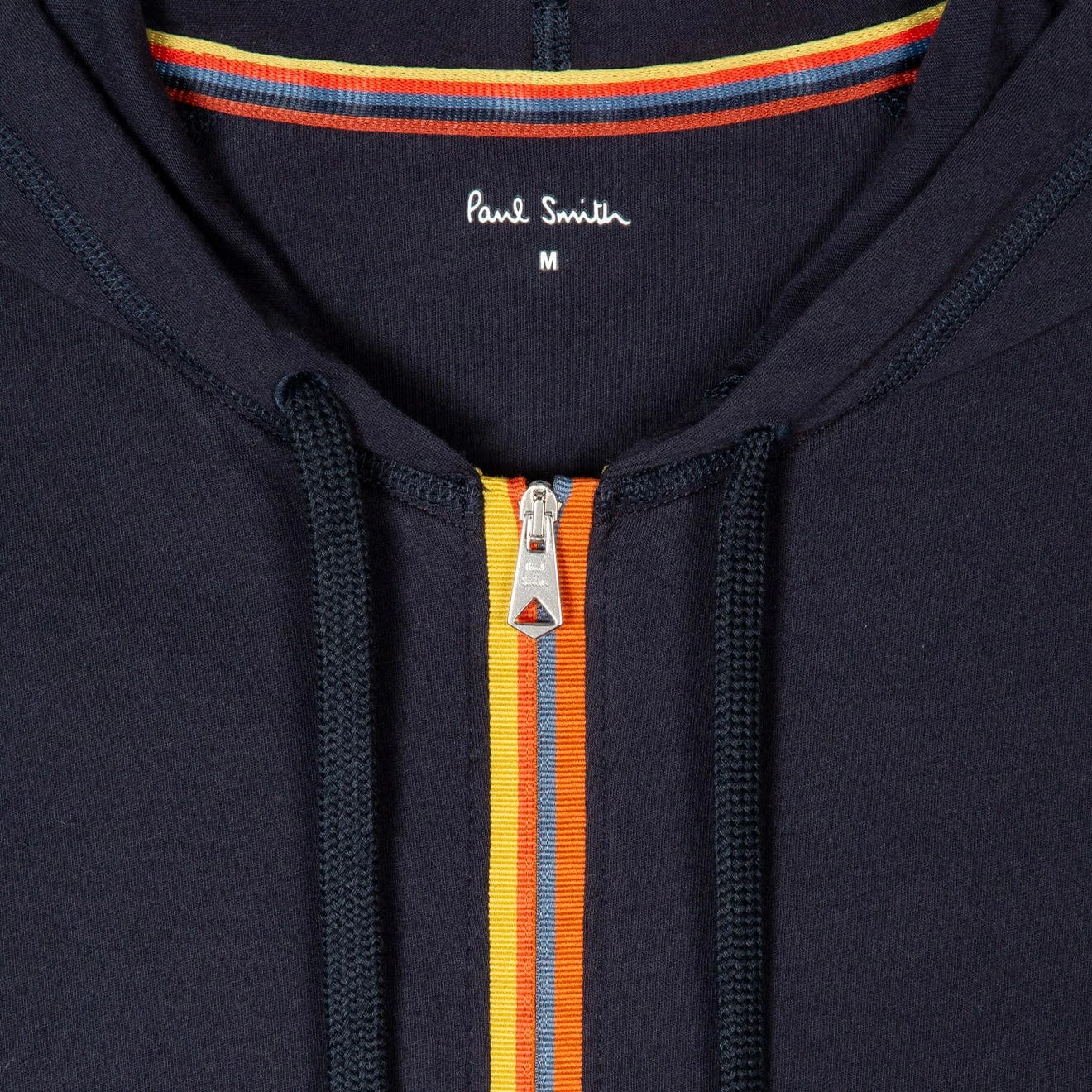 Paul Smith Zip Tape Hoodie Inky - Image 2
