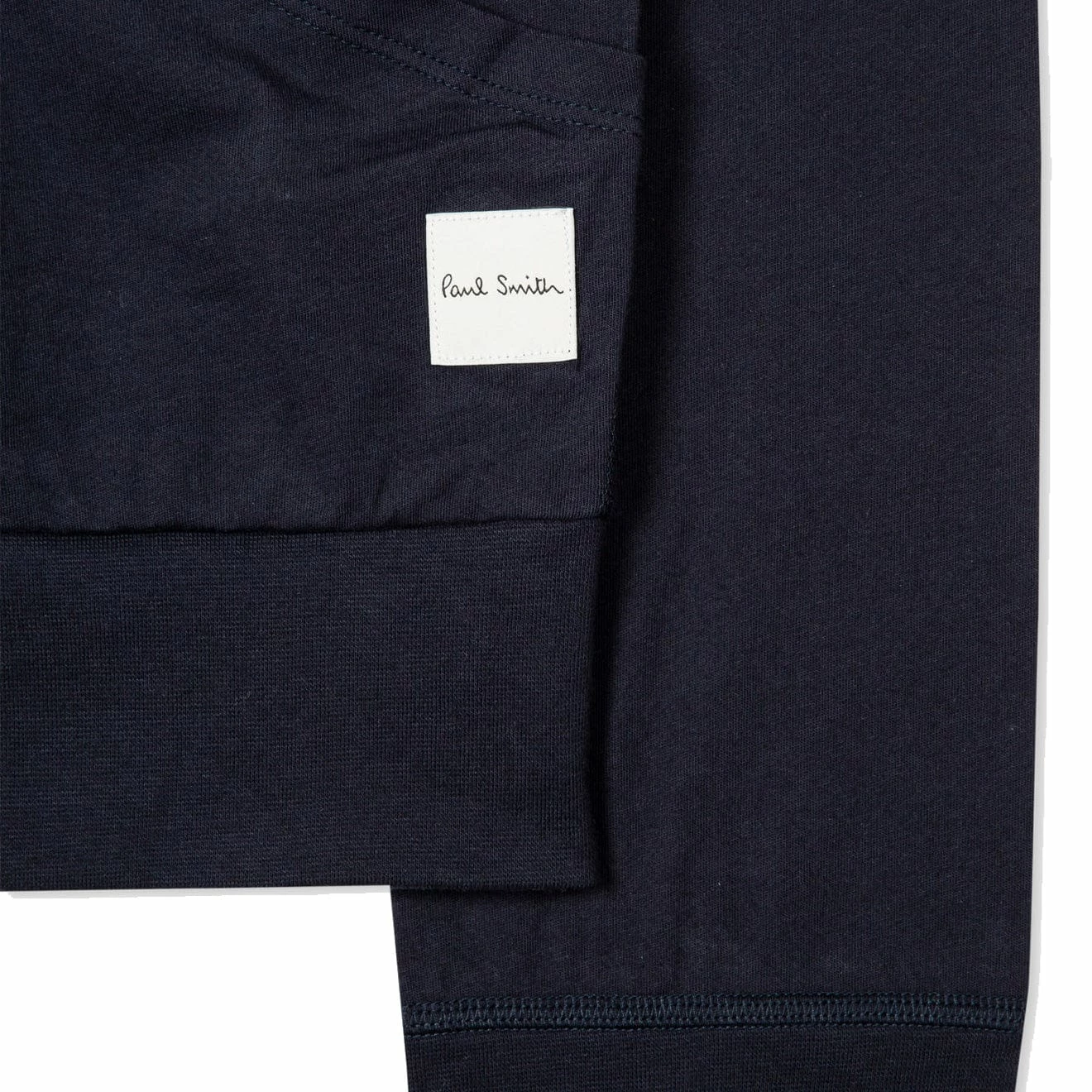 Paul Smith Zip Tape Hoodie Inky - Image 3