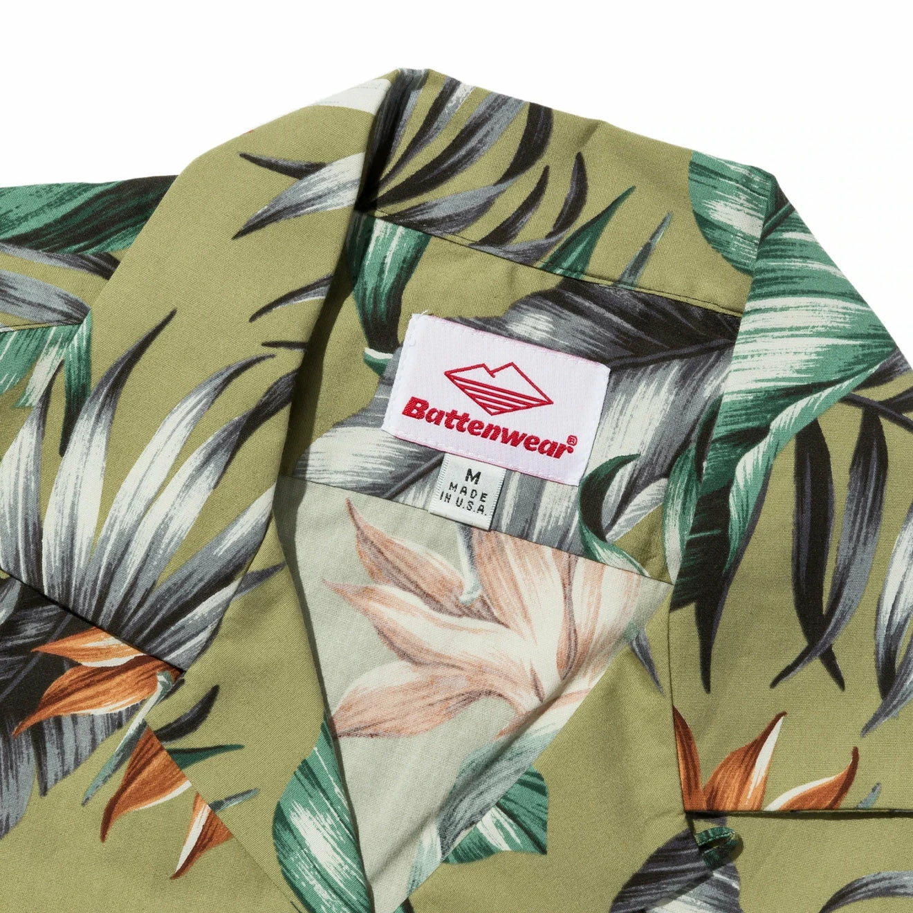 Battenwear Five Pocket Island Shirt Sage Paradise - Image 3