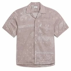 Woolrich Bowling Shirt Paisley Beach