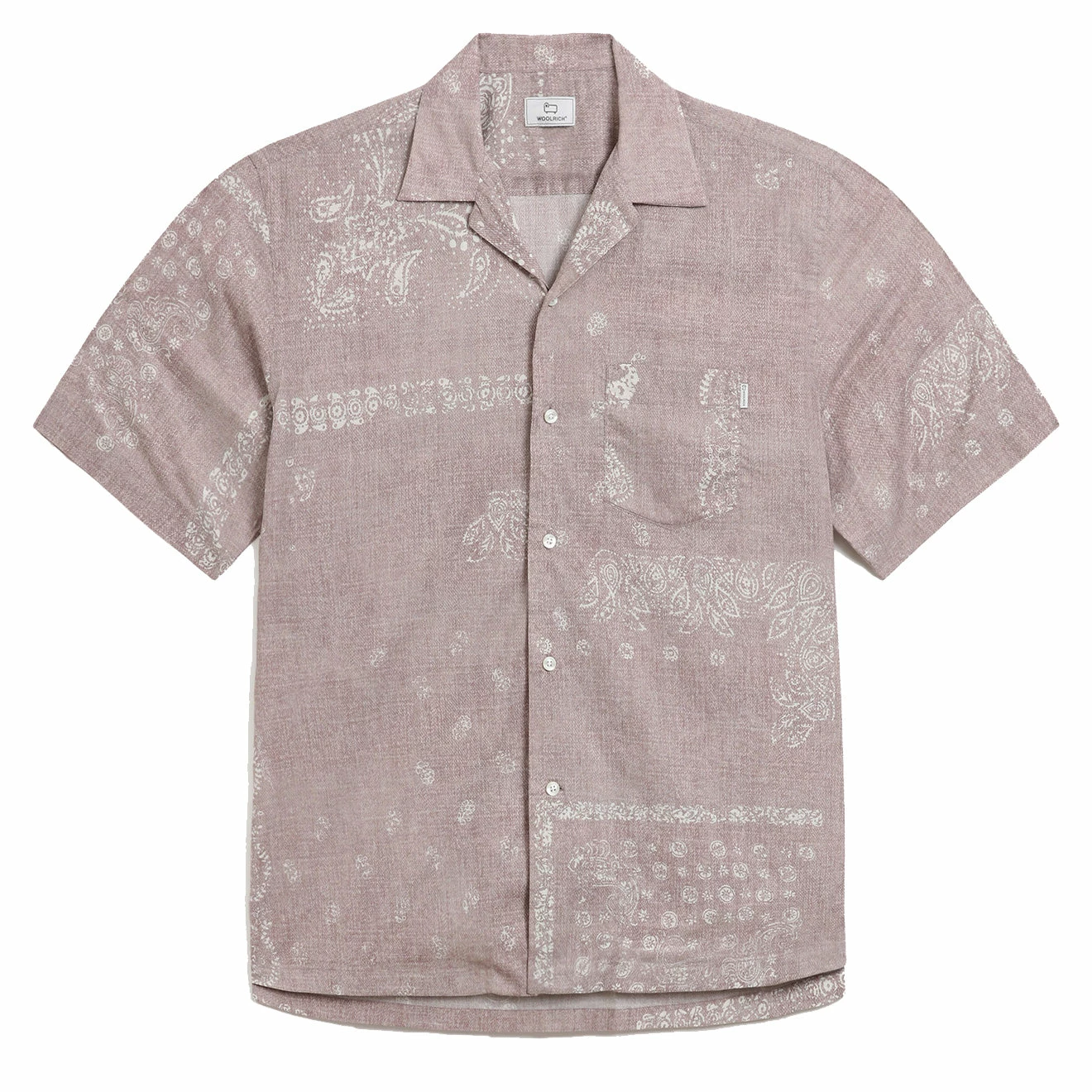 Woolrich Bowling Shirt Paisley Beach