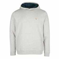 Barbour Campus Hoodie Grey Marl