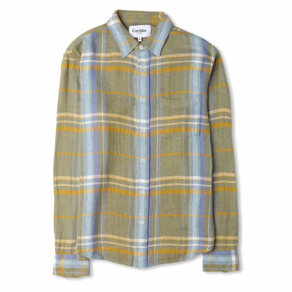 Corridor Acid Plaid L/S Shirt Beach House