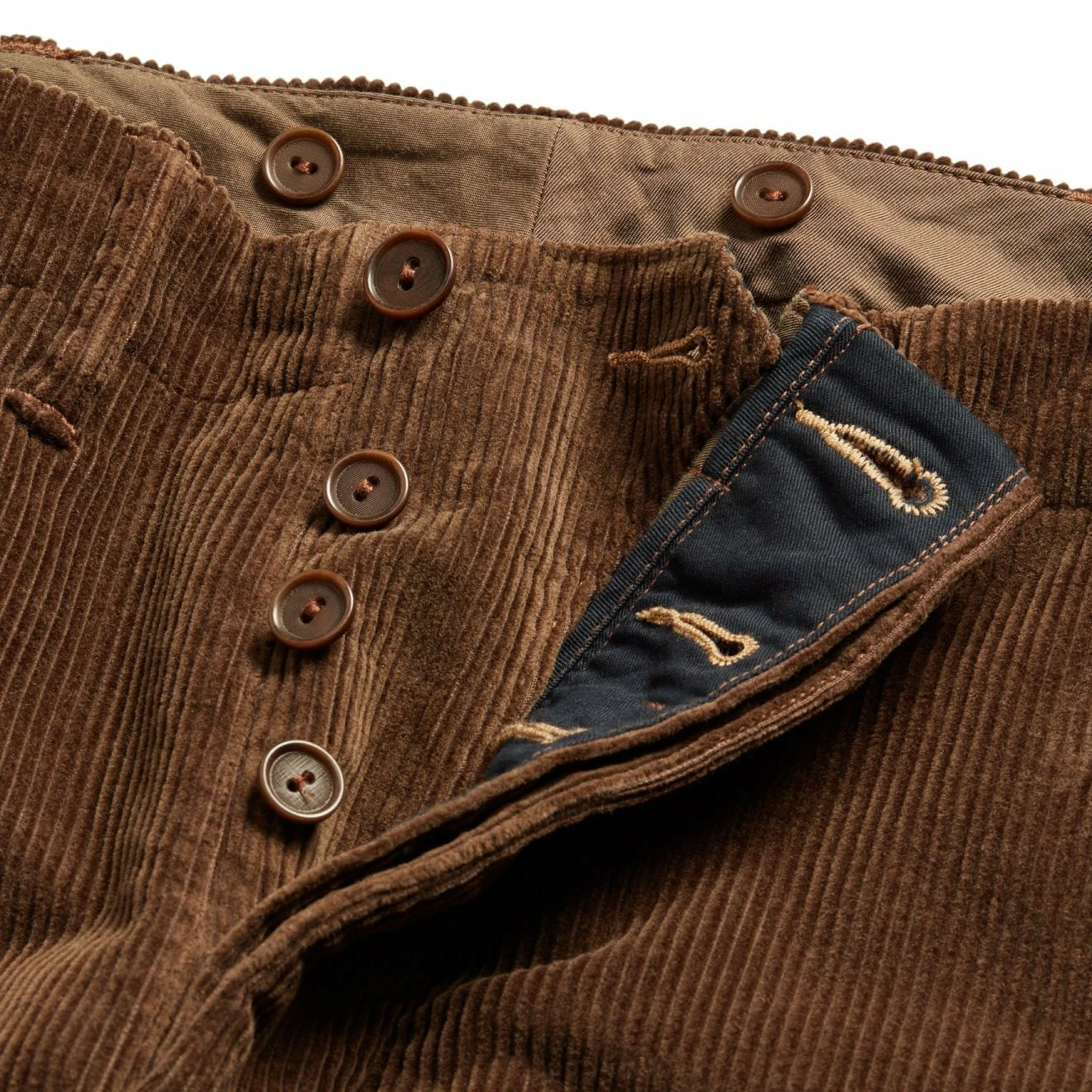RRL By Ralph Lauren Stowford Cord Pants Vintage Brown - Image 3