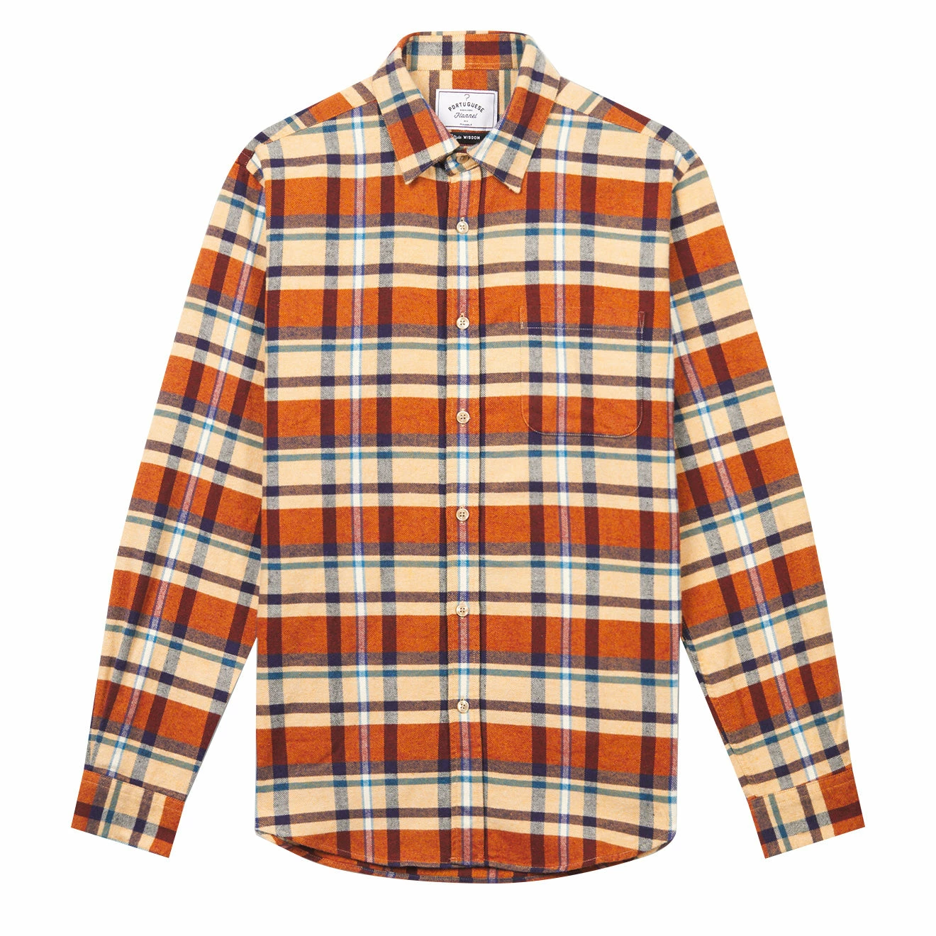 Portuguese Flannel Fall Palette Shirt Yellow / Orange