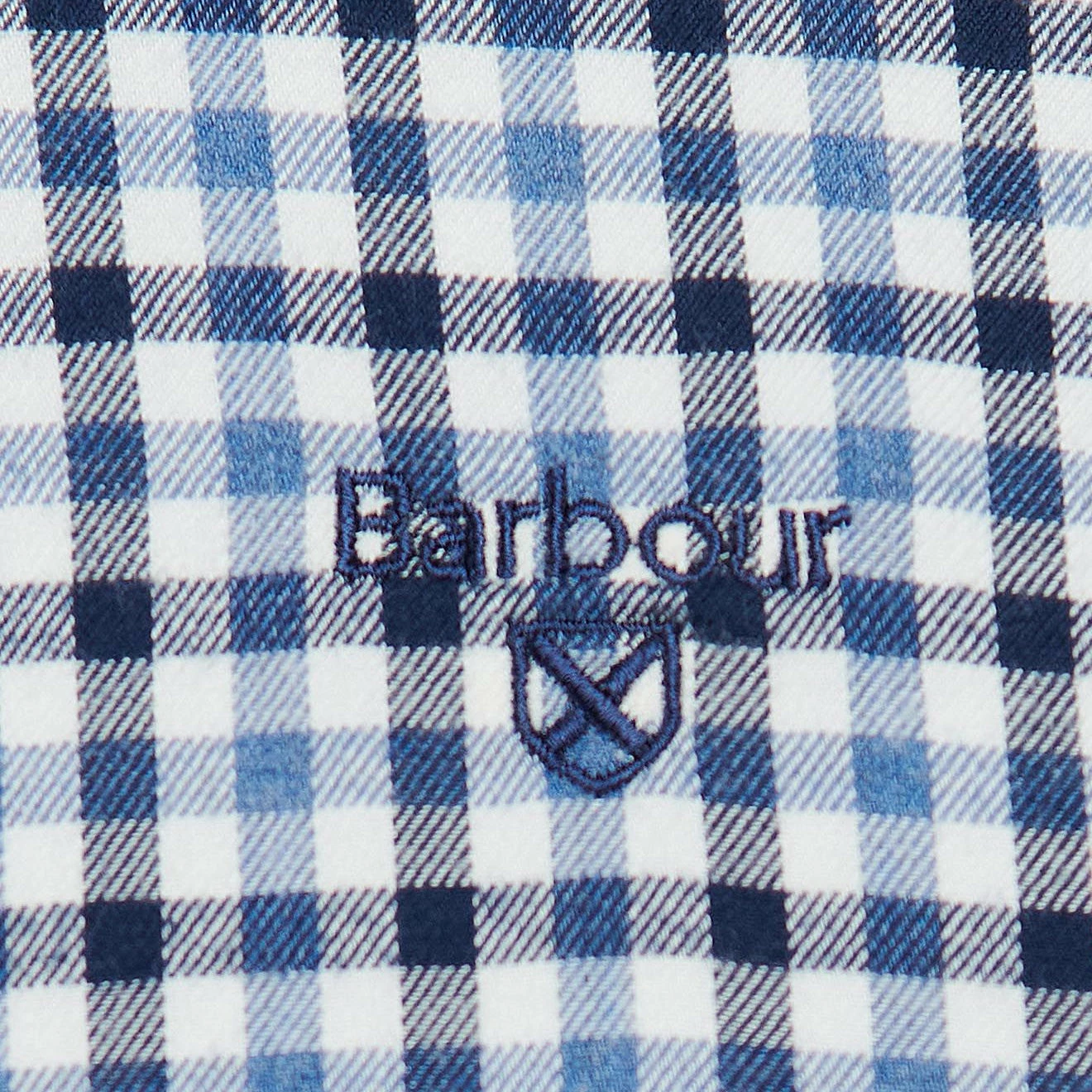 Barbour Finkle Tailored Fit Shirt Navy - Image 2