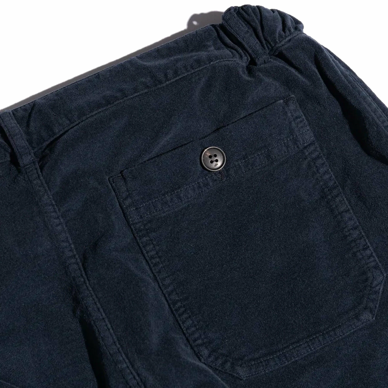 Kestin Aberlour Moleskin Pants Navy - Image 3