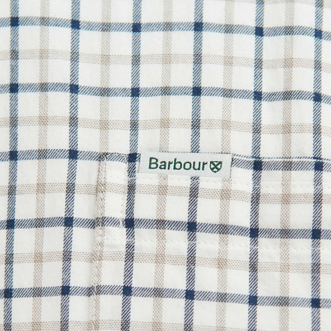 Barbour Preston Regular Fit Shirt Navy - Image 2