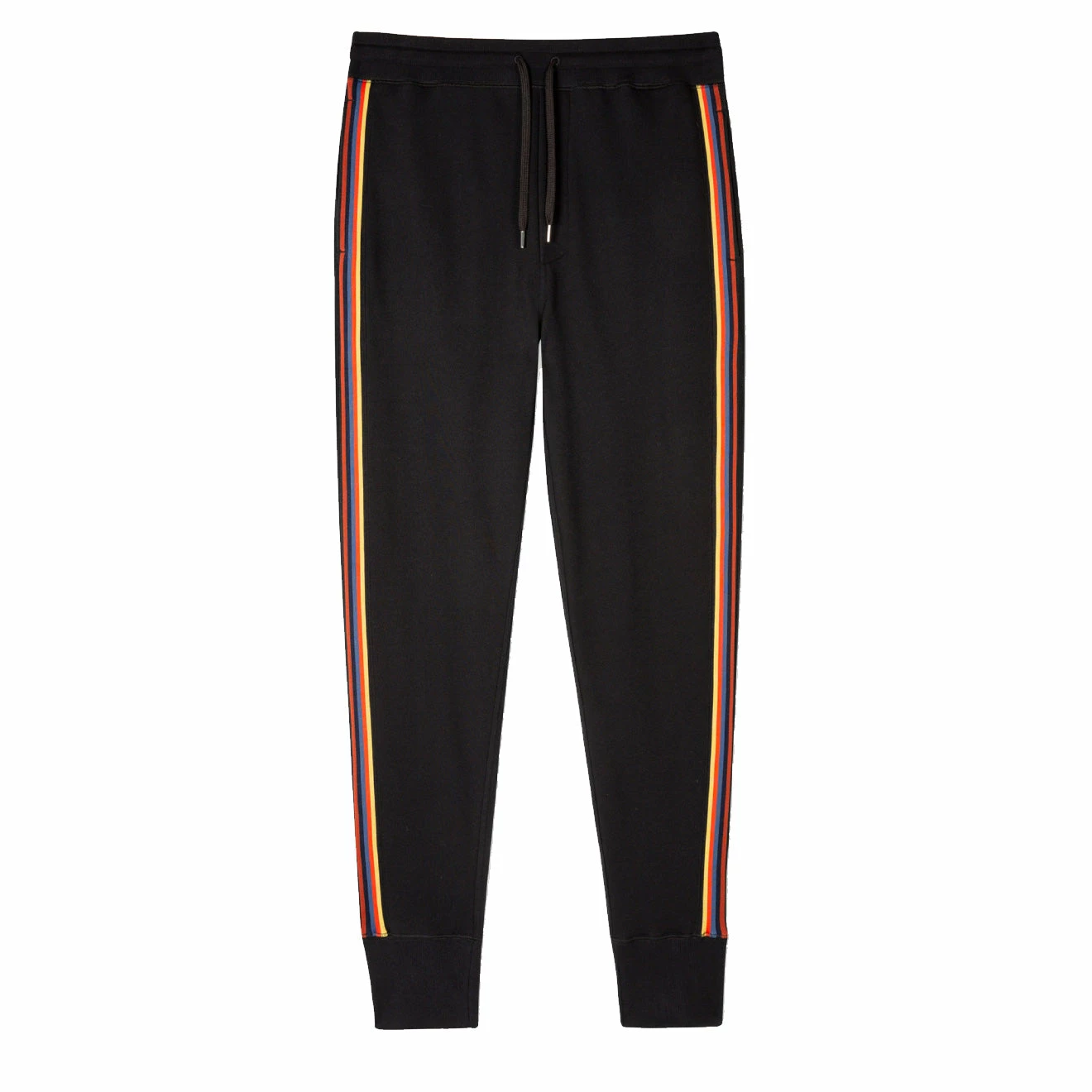 Paul Smith Artist Stripe Cotton-Modal Jersey Lounge Pants Black