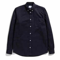 Norse Projects Anton Light Twill Shirt Dark Navy