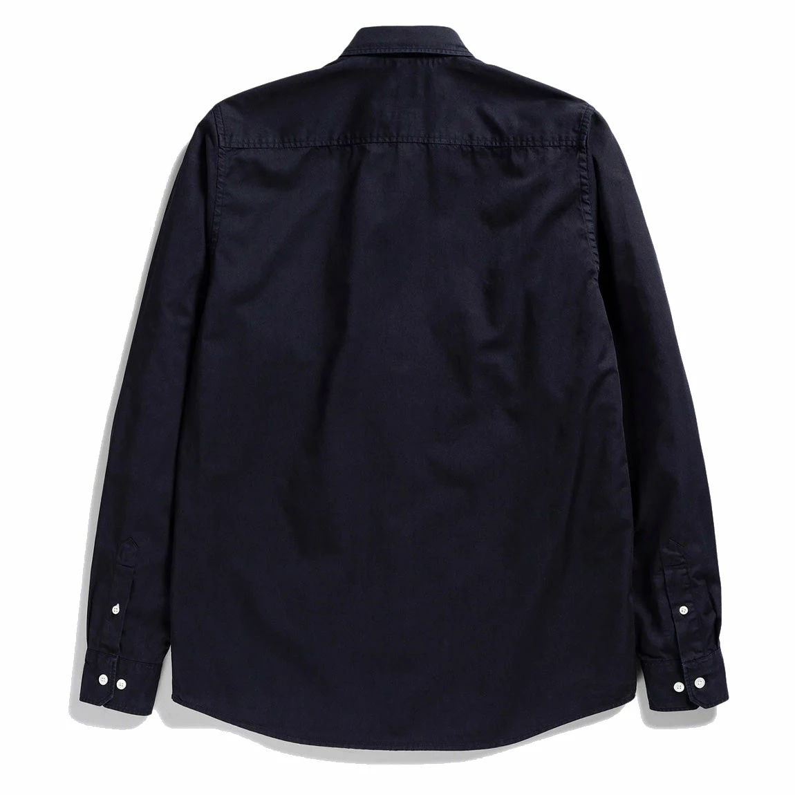 Norse Projects Anton Light Twill Shirt Dark Navy - Image 2