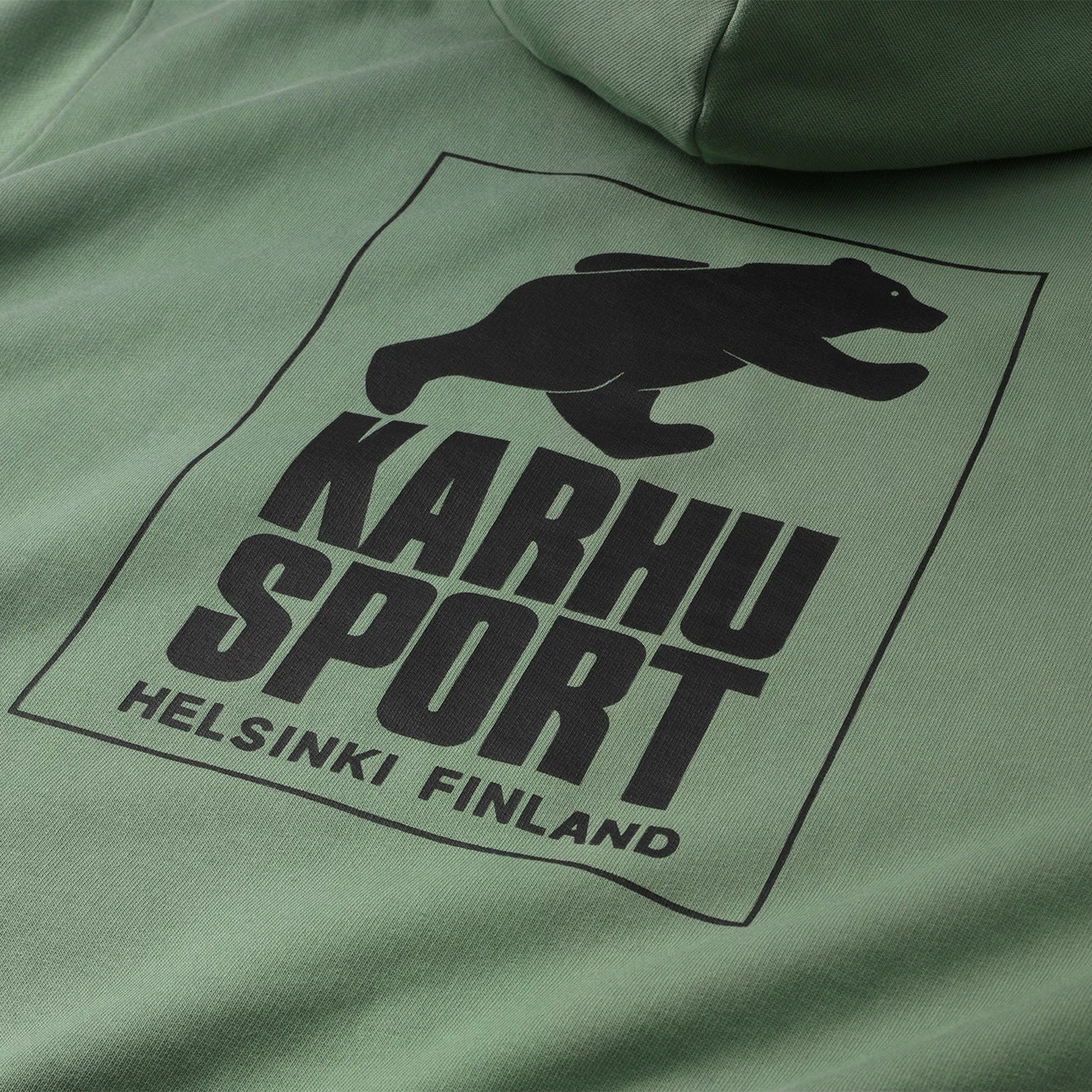 Karhu Helsinki Sport Hoodie Loden Frost / Jet Black - Image 4