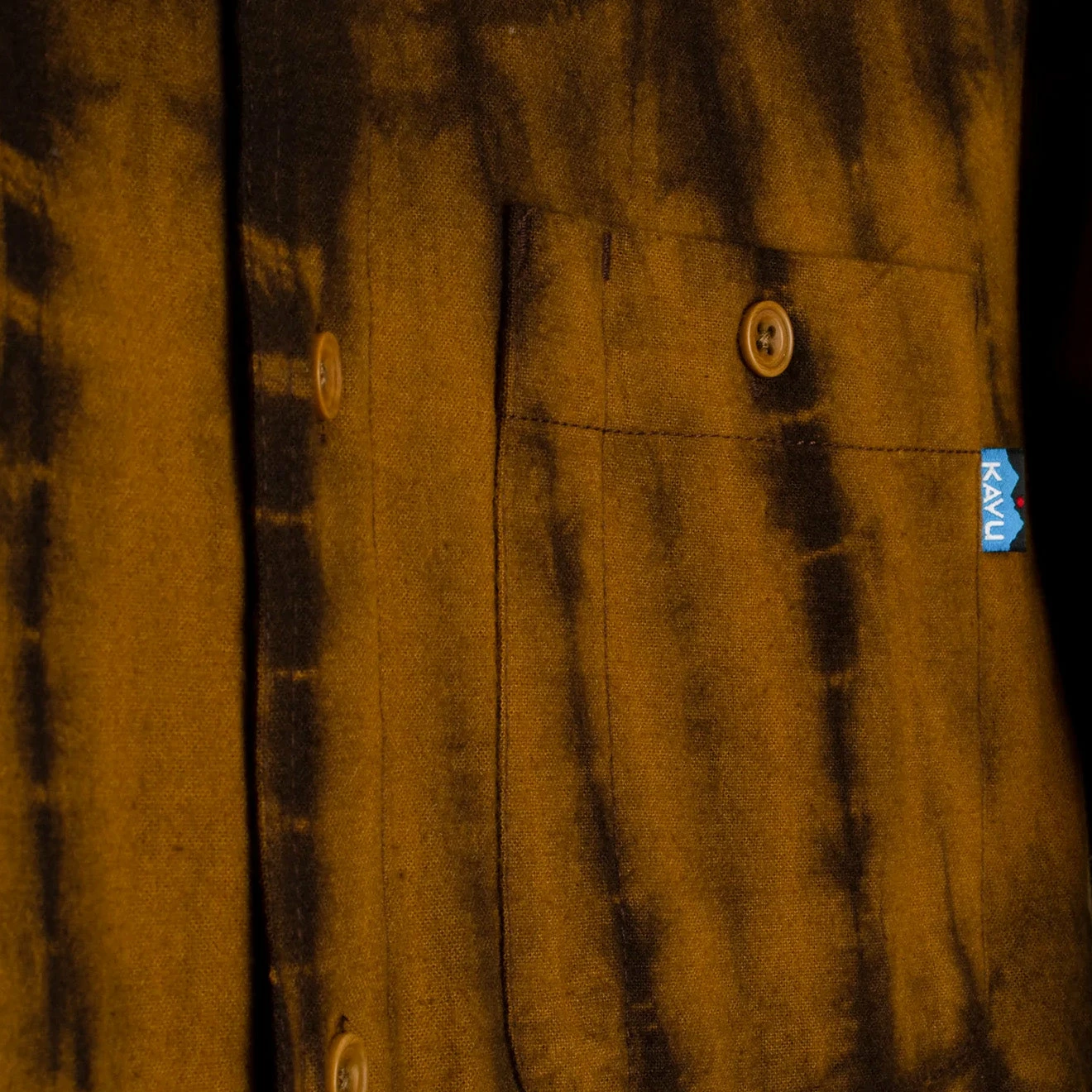 Kavu Caswell Shirt Ramshackle Rust - Image 2