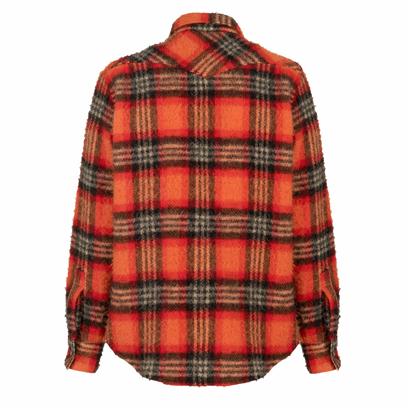 Holubar Horton Over Shirt Orange / Black - Image 2