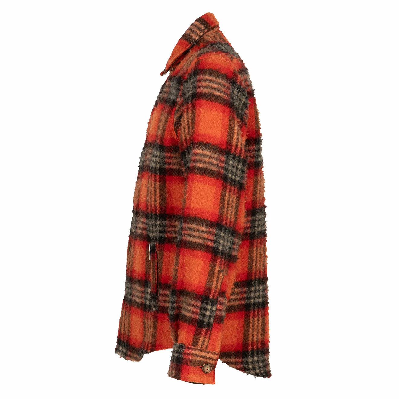 Holubar Horton Over Shirt Orange / Black - Image 3