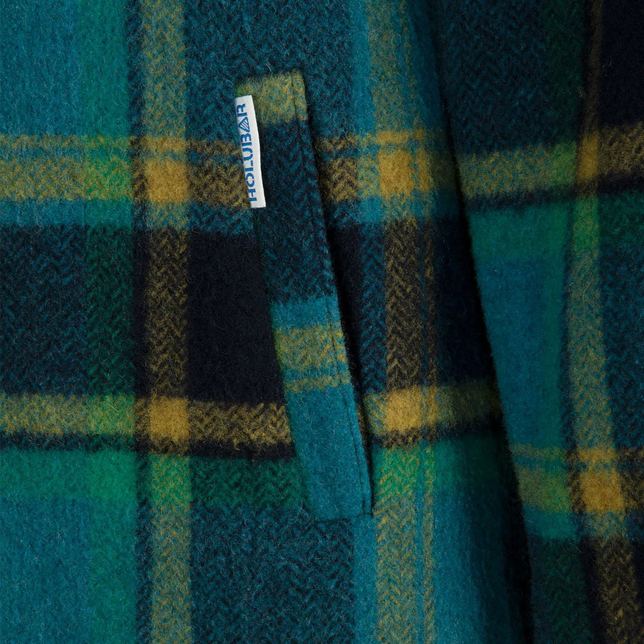 Holubar Horton Over Shirt Sky / Yellow - Image 4