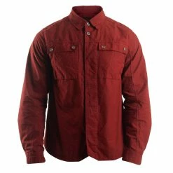 Left Hand Twin Pocket Shirt Burgundy