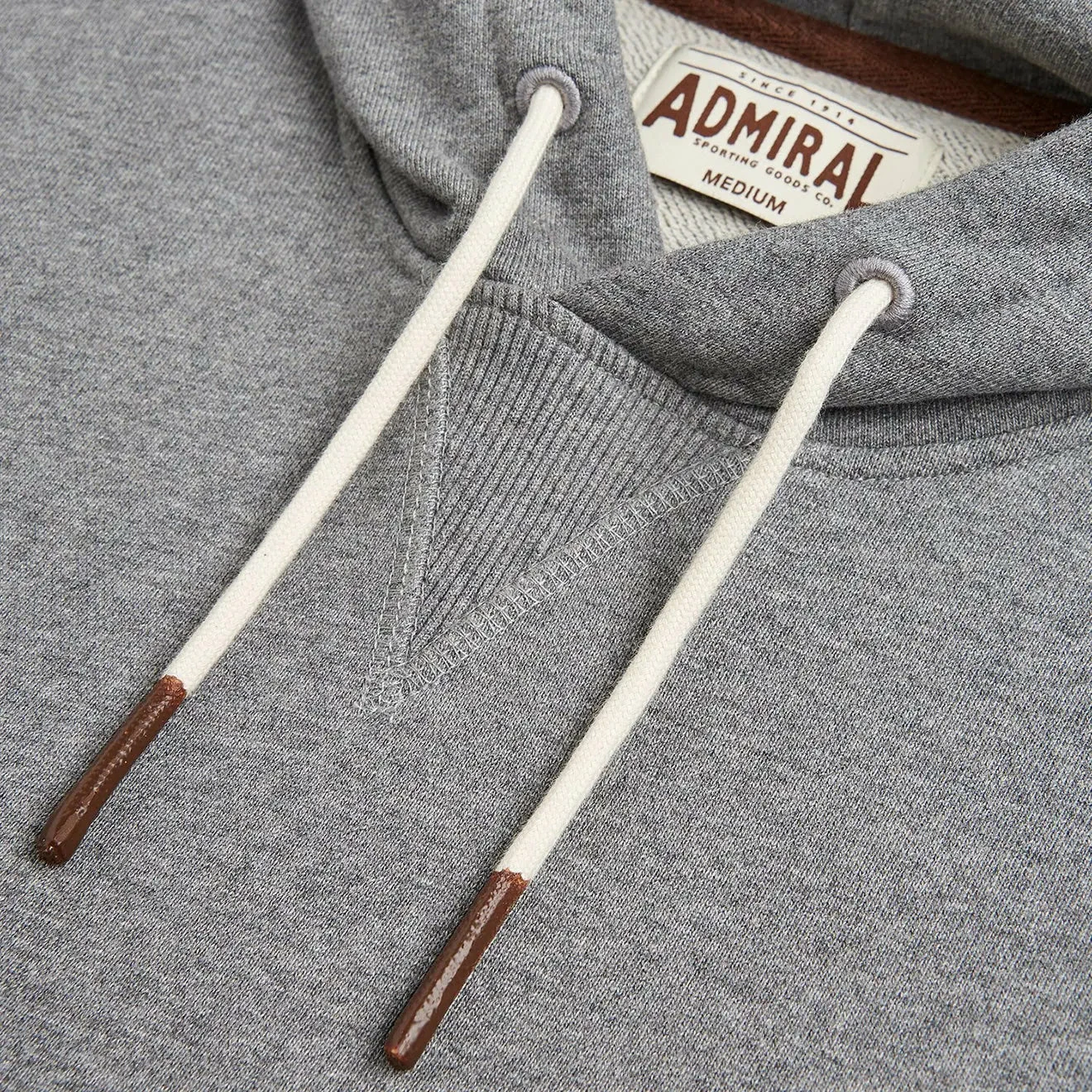 Admiral Sporting Goods Co. Admiral Braunstone Hoodie - Condor Grey Marl - Image 2