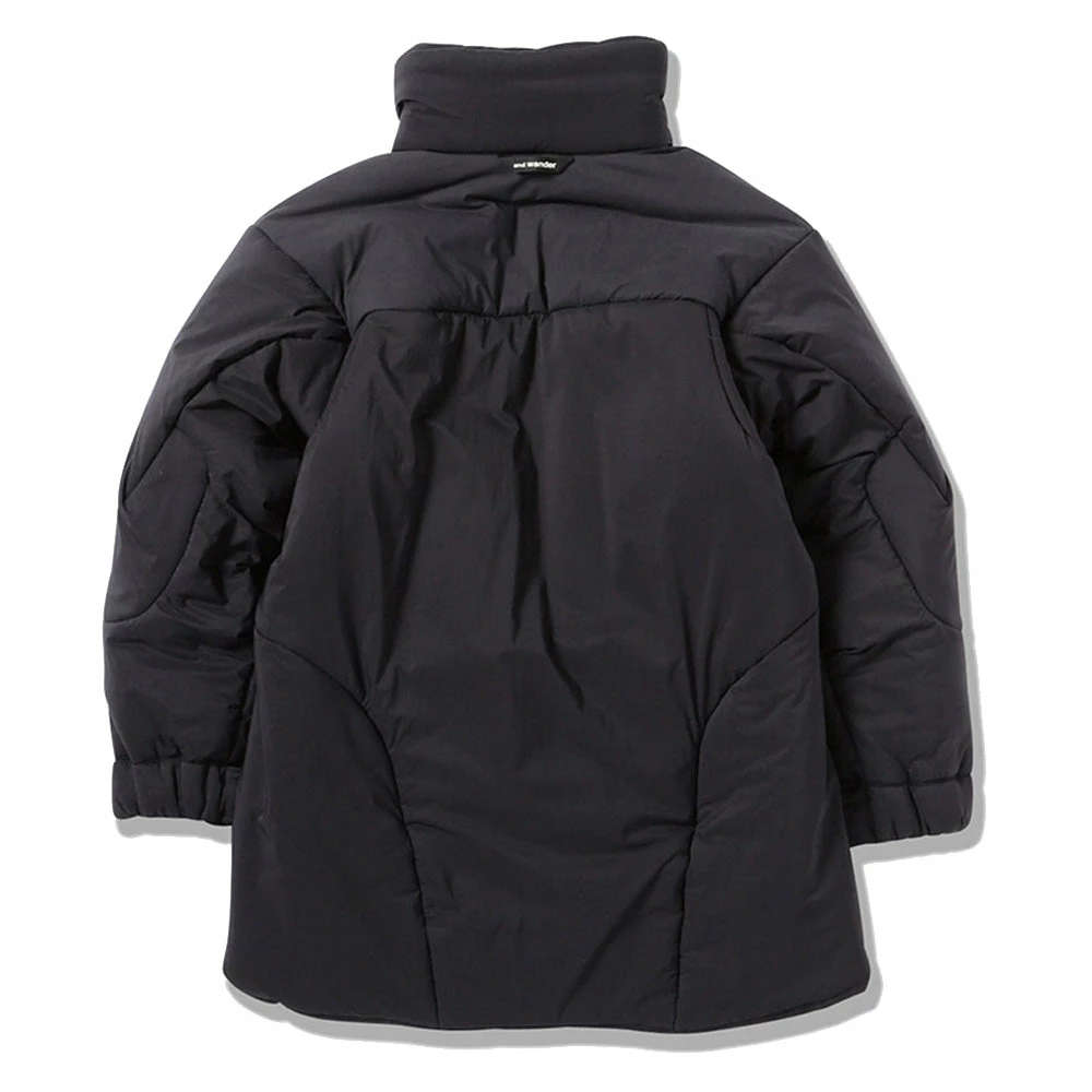 And Wander Top Fleece Coat Black - Image 2