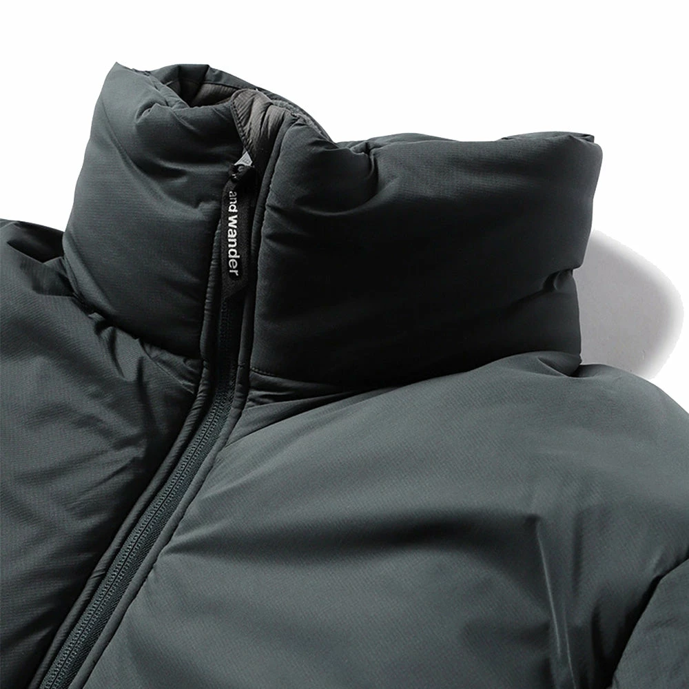 And Wander Top Fleece Coat Black - Image 3