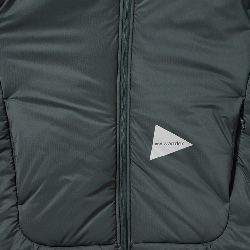 And Wander Top Fleece Coat Black - Image 5