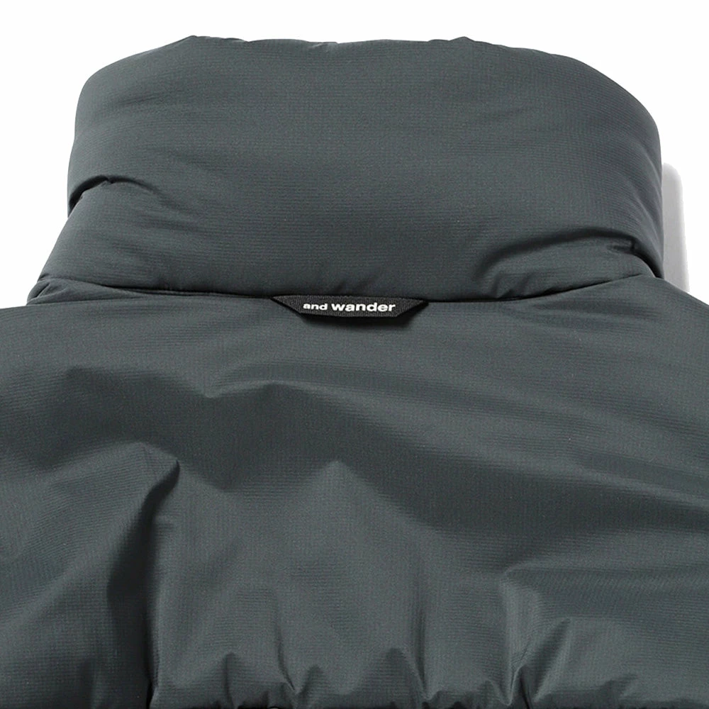 And Wander Top Fleece Coat Black - Image 8