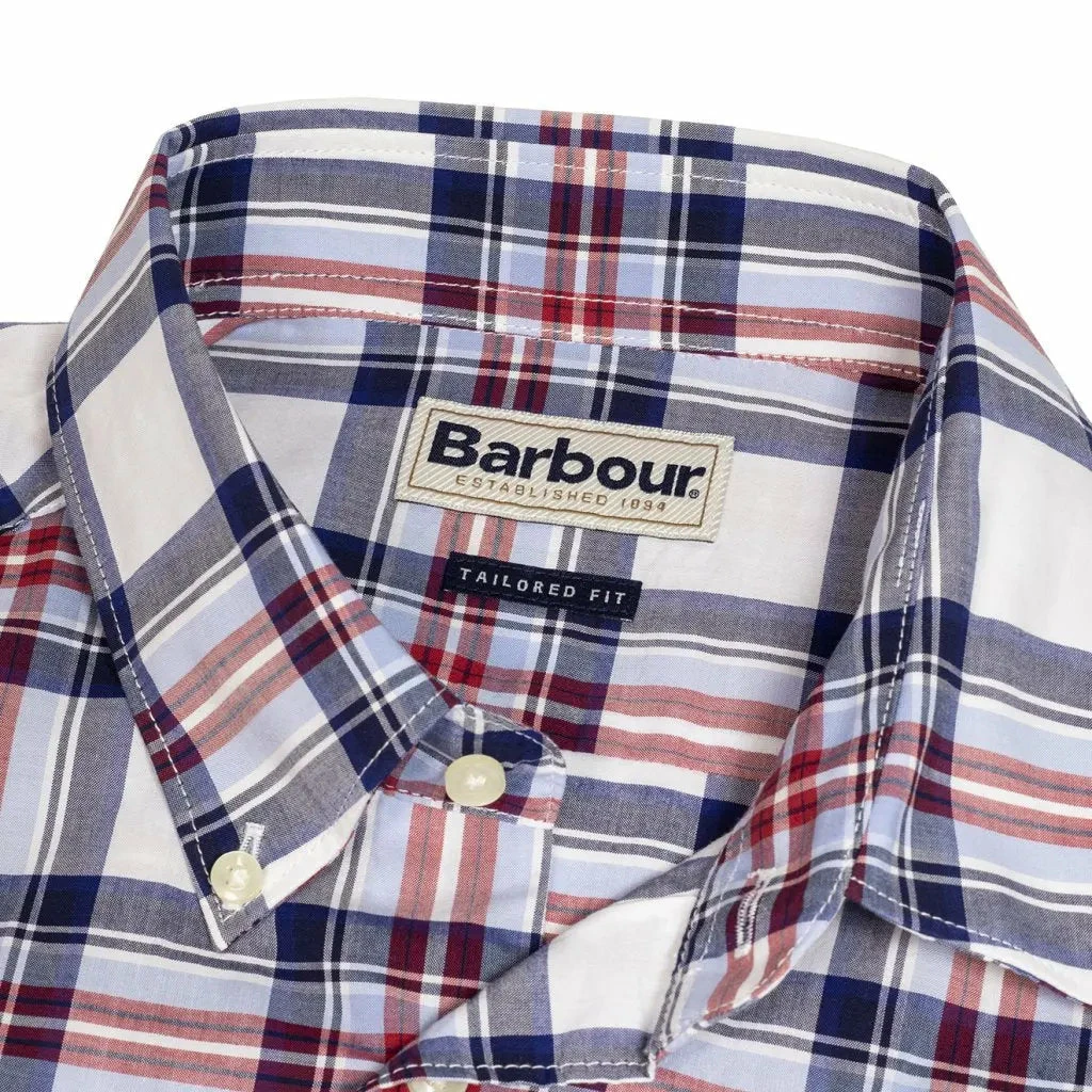 Barbour Highland 6 S/S Tailored Shirt Sky - Image 2