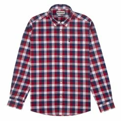 Barbour Gingham 25 Tailored L/S Shirt Red