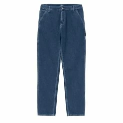 Carhartt WIP Ruck Single Knee Pant Blue Stone Washed