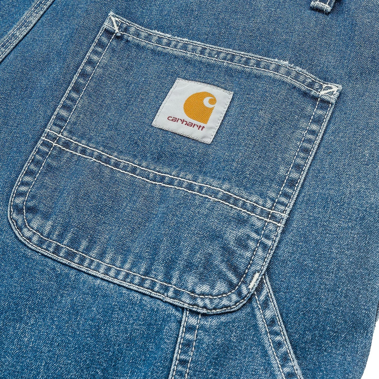 Carhartt WIP Ruck Single Knee Pant Blue Stone Washed - Image 5