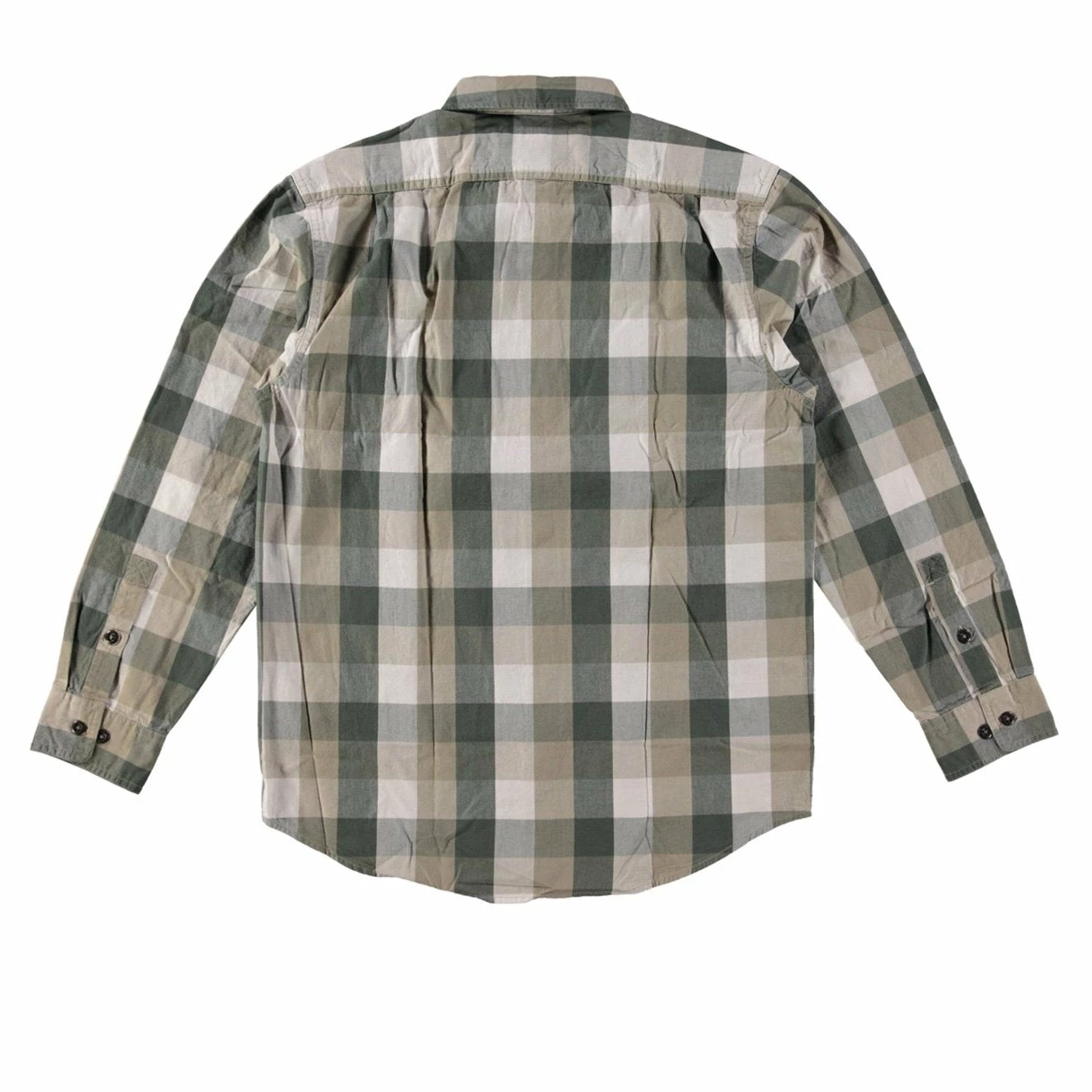 Filson Lightweight Kitsap Work Shirt Olive/Khaki/Ivory - Image 2