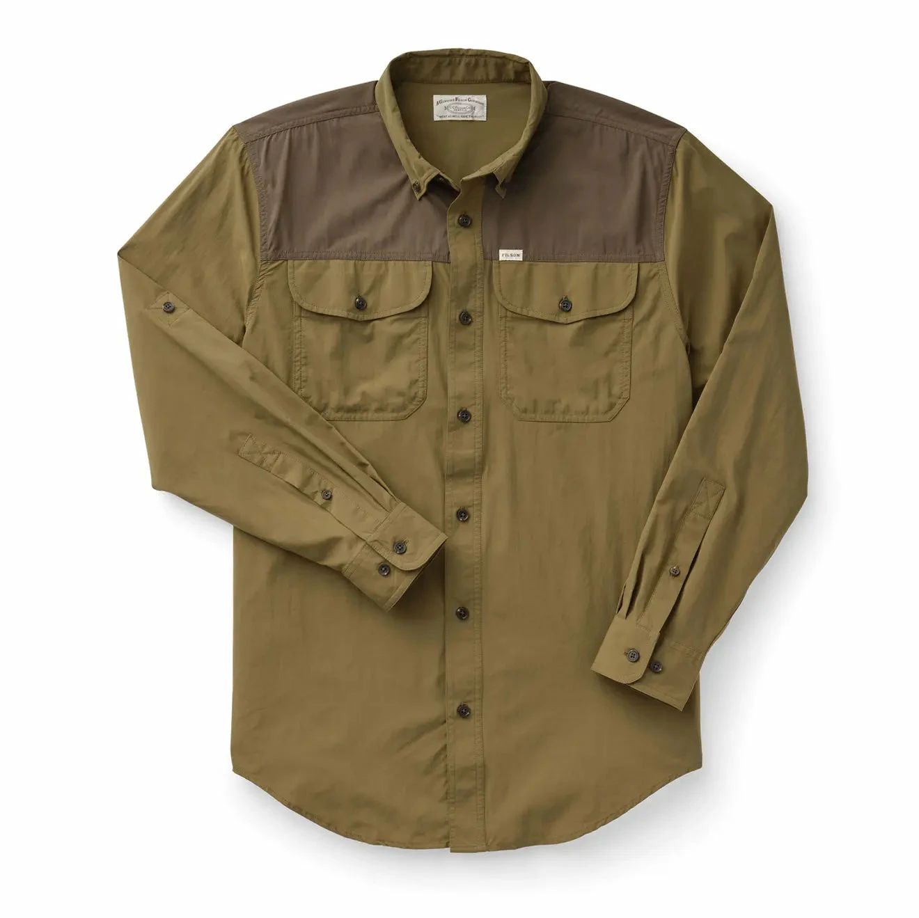 Filson Sportsman L/S Shirt Olive Drab / Root