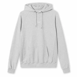 Foret Bison Hoodie Light Grey Melange