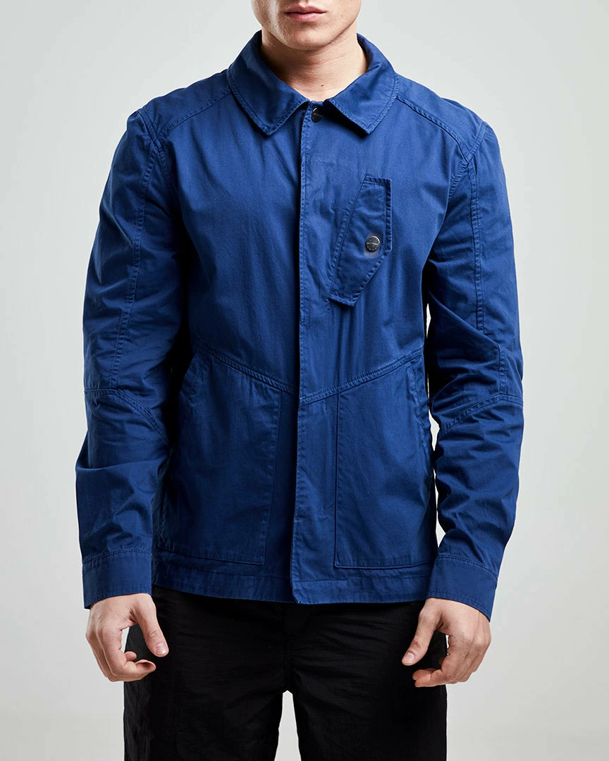 Left Hand Sesia Overshirt Navy - Image 2