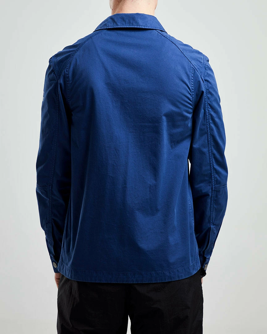 Left Hand Sesia Overshirt Navy - Image 4