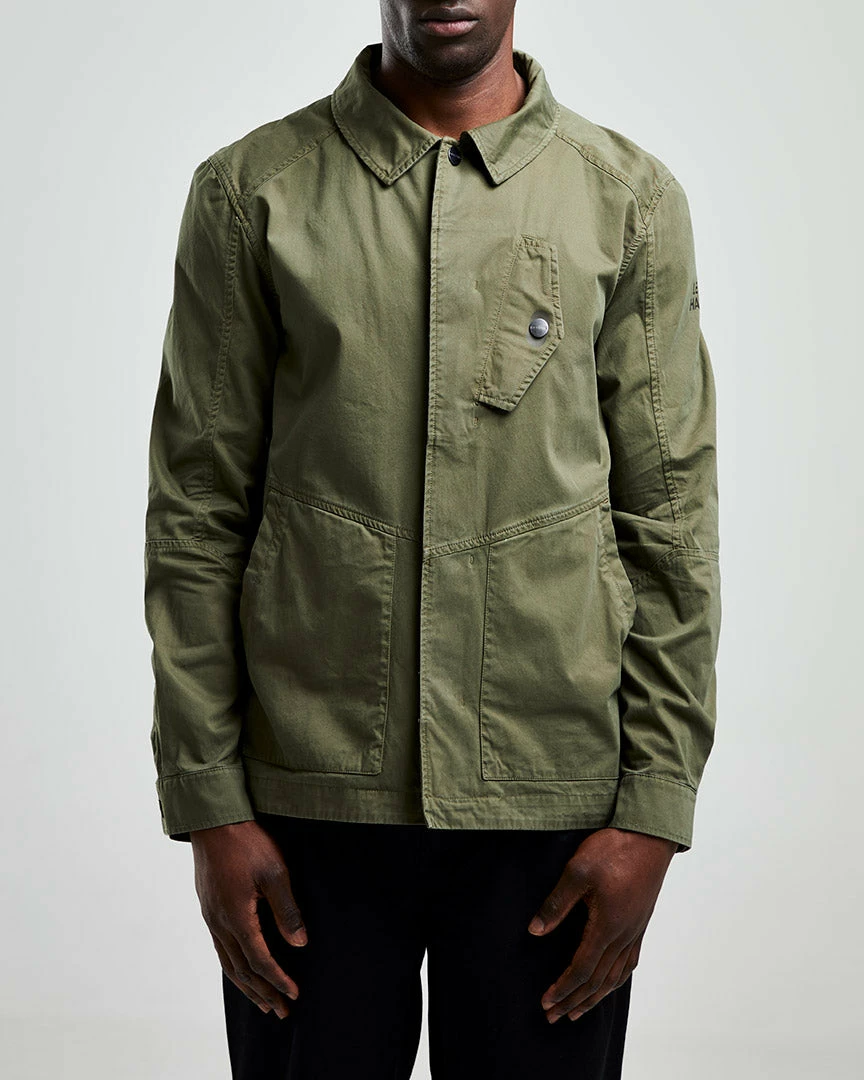 Left Hand Sesia Overshirt Olive - Image 2