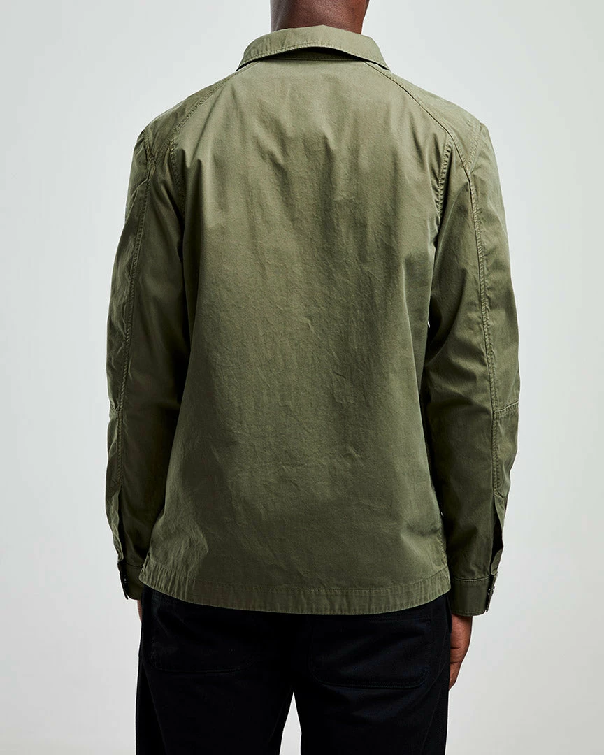 Left Hand Sesia Overshirt Olive - Image 4