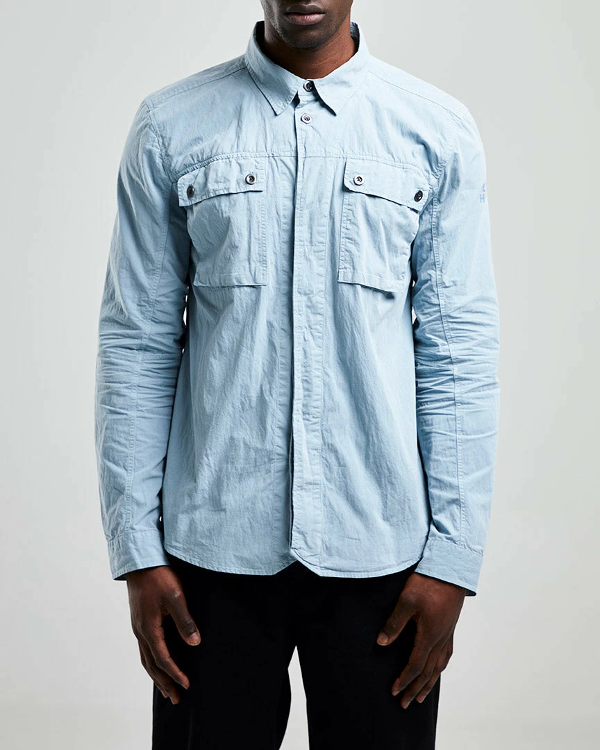 Left Hand Twin Pocket Shirt Light Blue - Image 2