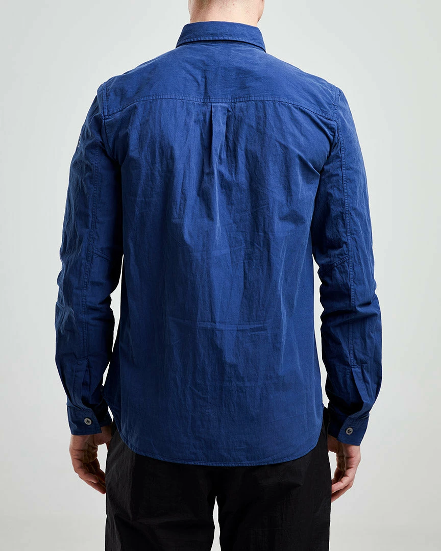Left Hand Twin Pocket Shirt Navy - Image 4