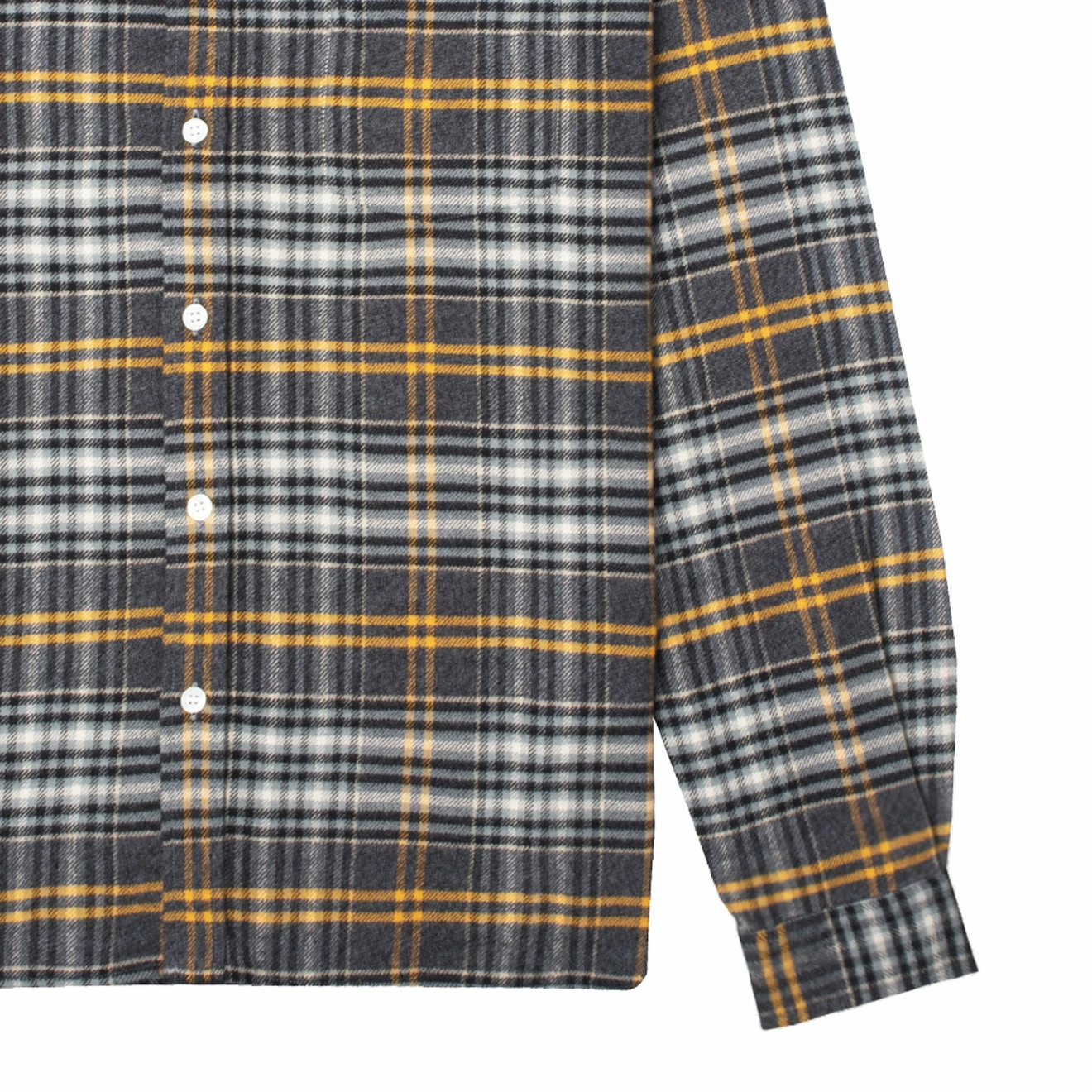 La Paz Branco Shirt Stone Blue Checks - Image 4