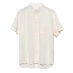 La Paz Ribeiro Shirt Ecru Seersucker