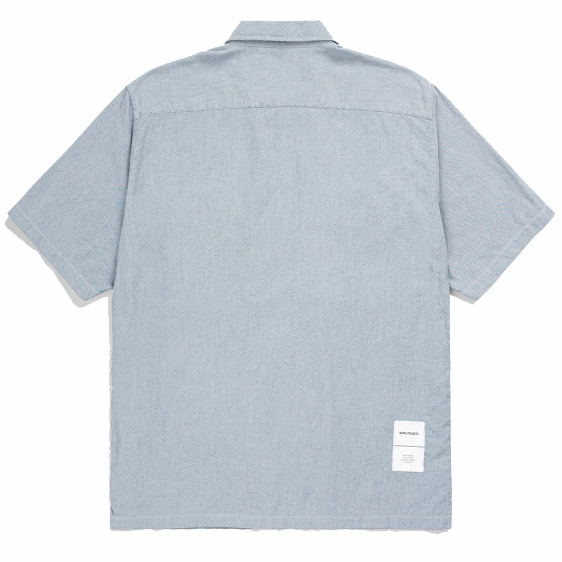 Norse Projects Ivan Cordura Tab Series SS Shirt Navy - Image 2