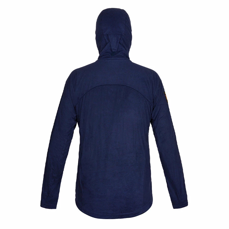 Paramo Enduro Fleece Hoodie Midnight Marl / Midnight Zips - Image 2