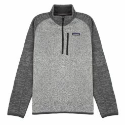 Patagonia Better Sweater 1/4 Zip Fleece Nickel / Forge Grey