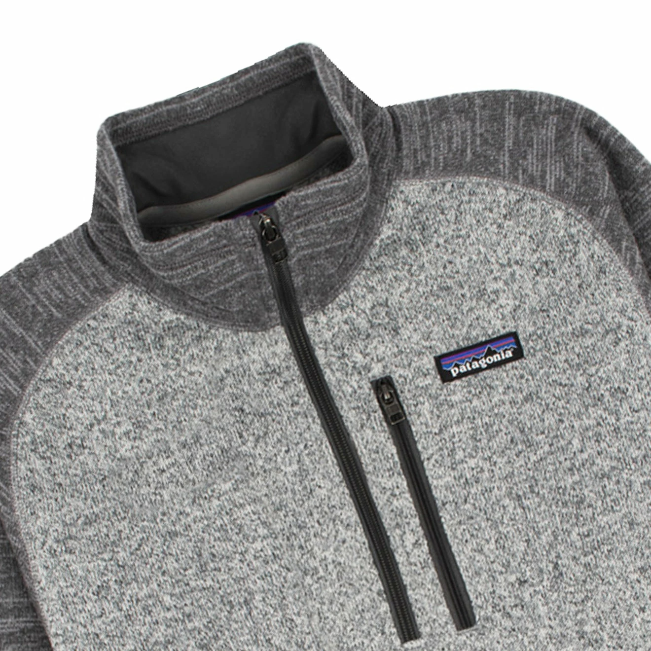 Patagonia Better Sweater 1/4 Zip Fleece Nickel / Forge Grey - Image 3